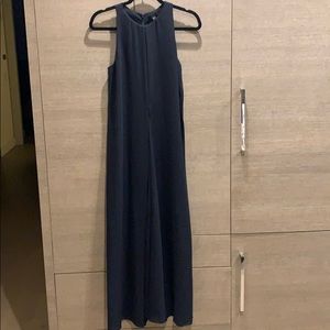 COS Navy Maxi Dress